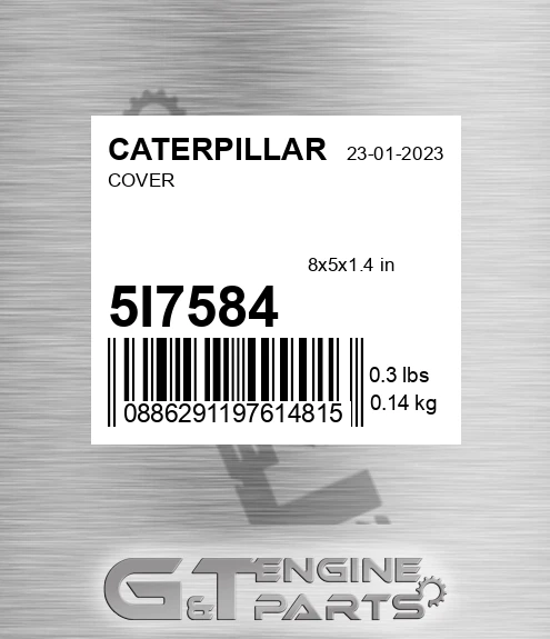 5I-7584 Cover for CATERPILLAR