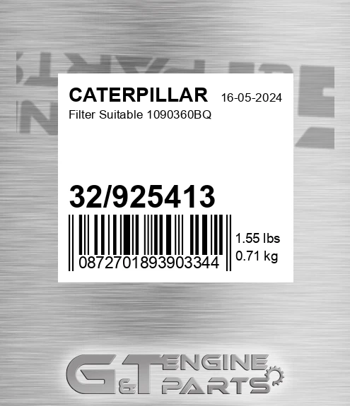 32/925413 Filter Suitable 1090360bq
