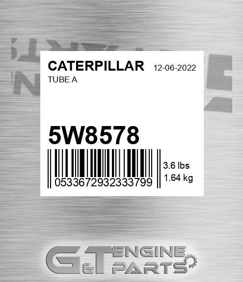 5W8578 Tube A for CATERPILLAR