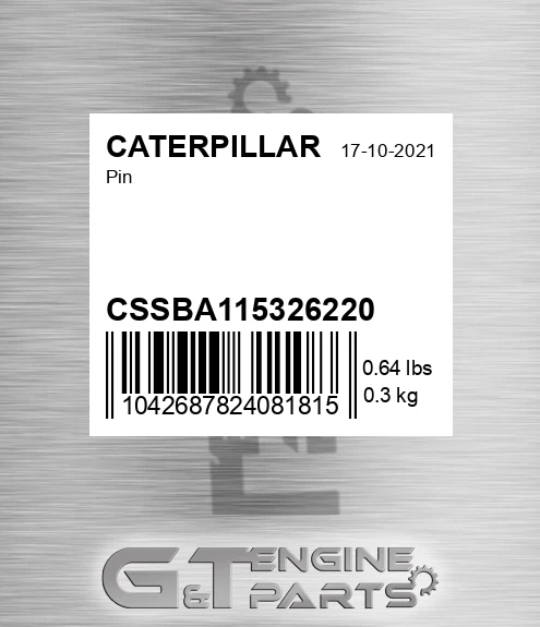 CSSBA115326220 Pin