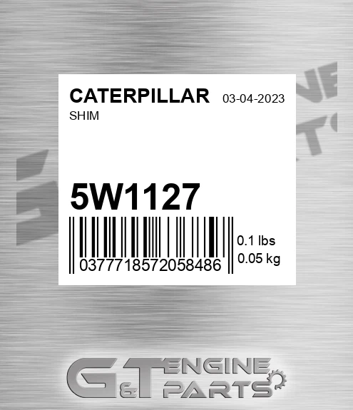 5W1127 Shim