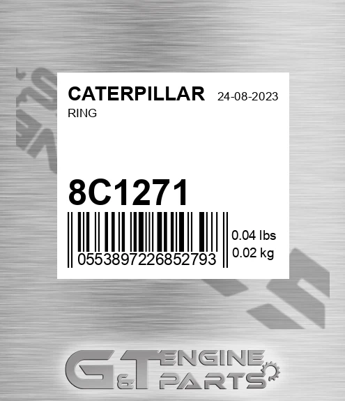 8C-1271 Ring for CATERPILLAR