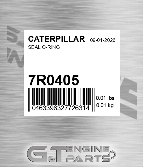 7R-0405 Seal O-ring for CATERPILLAR