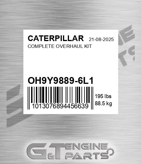 OH9Y9889-6L1 Complete Overhaul Kit