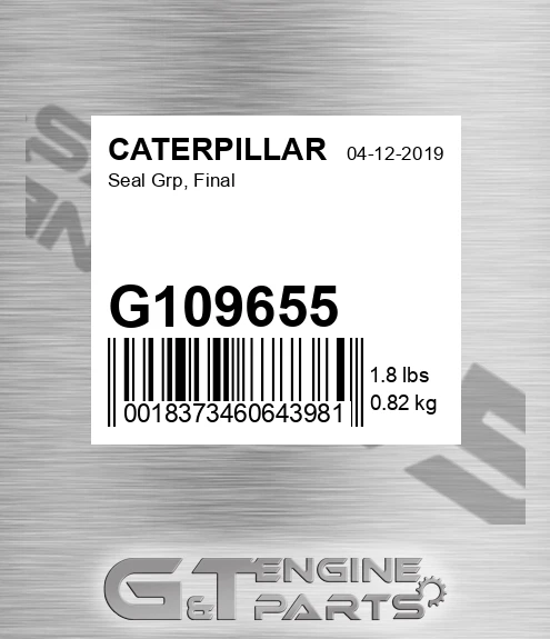 G109655 Seal Grp, Final