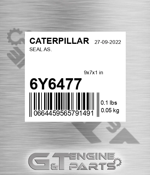 6Y6477 Seal As. for CATERPILLAR