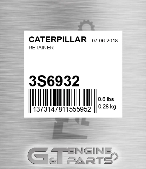 3S6932 Retainer