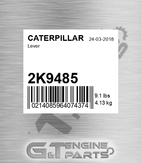 2K9485 Lever