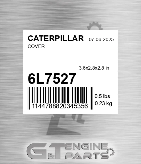 6L-7527 Cover for CATERPILLAR