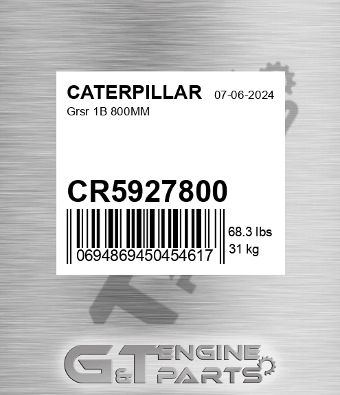 CR5927800 Grsr 1b 800mm