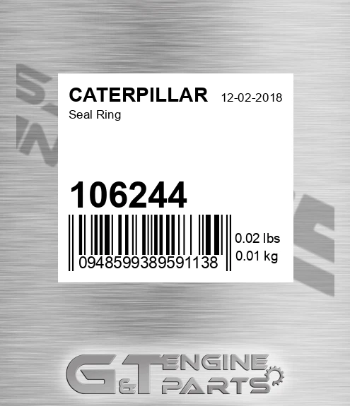 106244 Seal Ring for CATERPILLAR