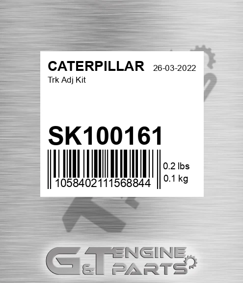 SK100161 Trk Adj Kit for CATERPILLAR