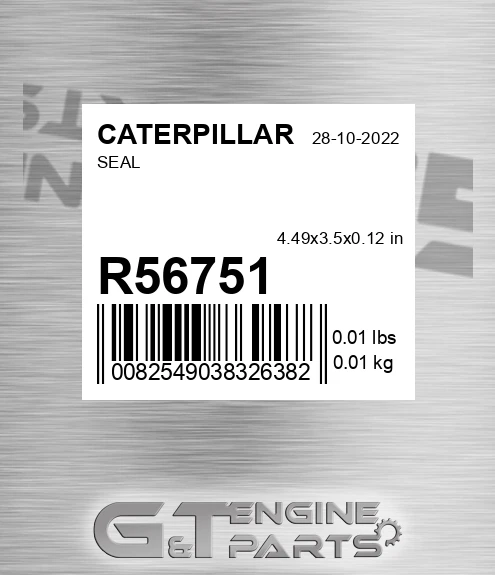 R56751 Seal for CATERPILLAR
