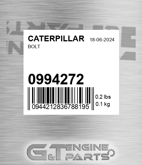 099-4272 Bolt for CATERPILLAR