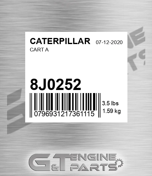 8J0252 Cart A