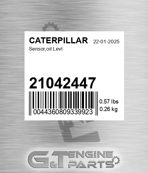 21042447 Sensor,oil Levl