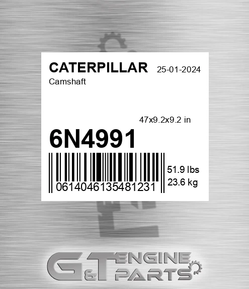 6N4991 Camshaft