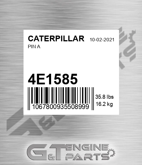 4E1585 CATERPILLAR Pin A