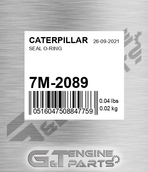 7M2089 Seal