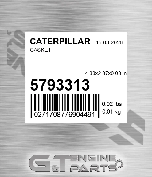 5793313 Gasket