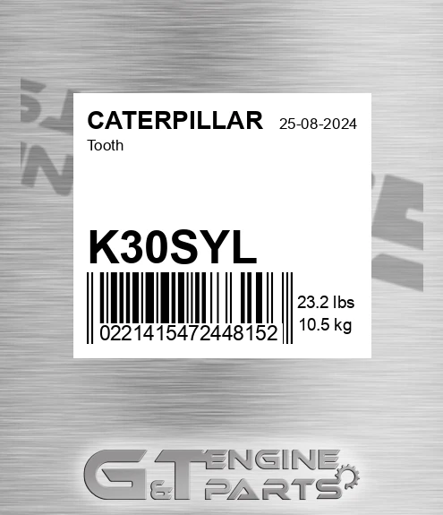 K30SYL Tooth