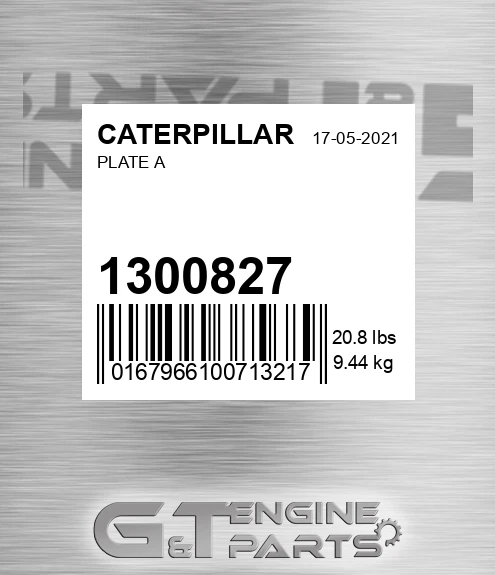1300827 Plate A