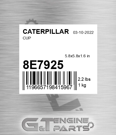 8E7925 Cup