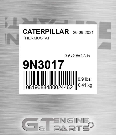 9N-3017 CATERPILLAR Thermostat