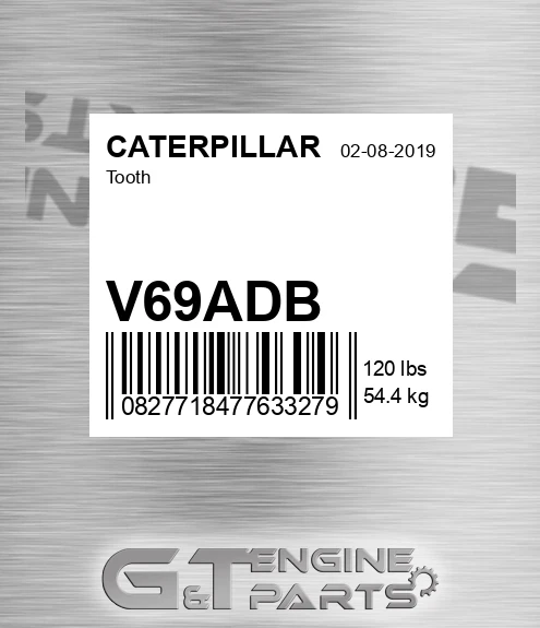 V69ADB Tooth for CATERPILLAR