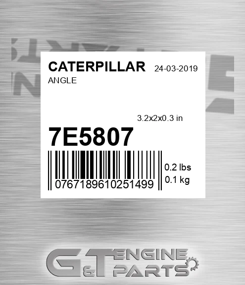 7E5807 Angle