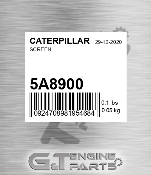 5A8900 Screen