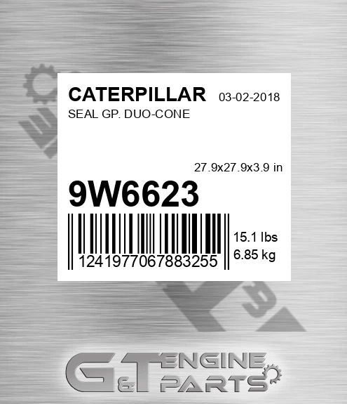 9W6623 Seal Group, Duo for CATERPILLAR