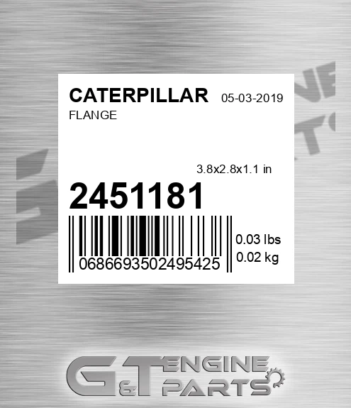 2451181 Flange