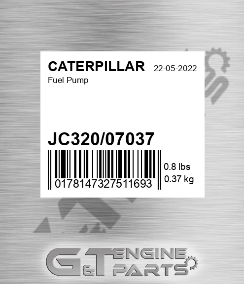 JC320/07037 Fuel Pump