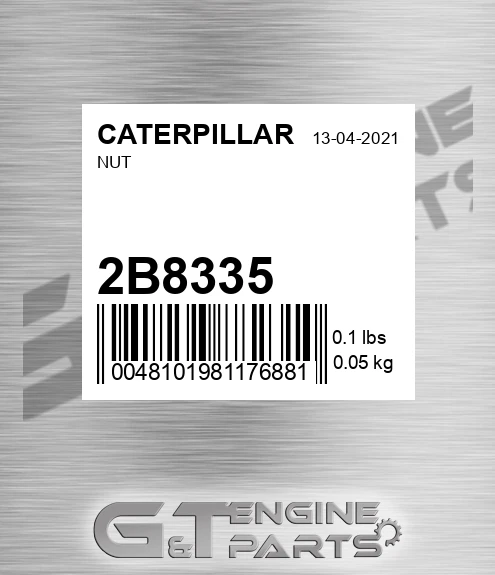 2B8335 Nut