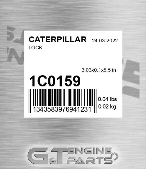 1C0159 CATERPILLAR Lock