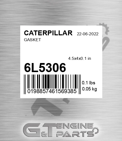 6L5306 Gasket for CATERPILLAR