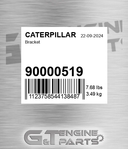 90000519 Bracket for CATERPILLAR