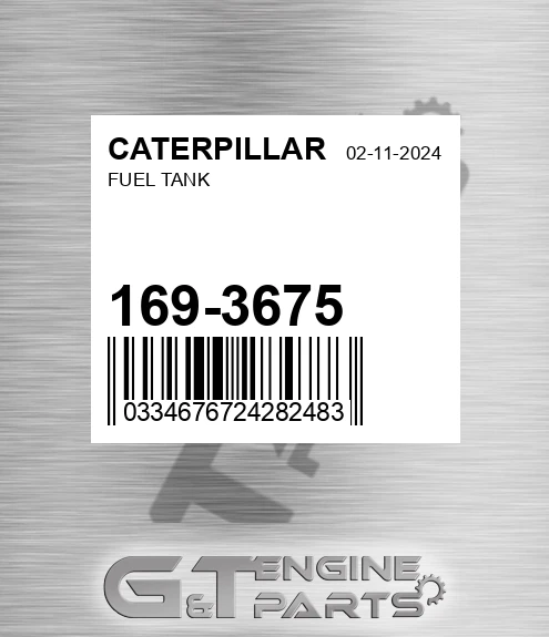 169-3675 Fuel Tank