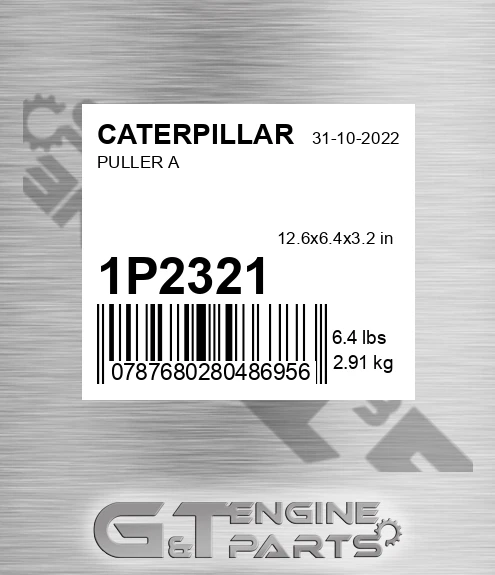1P2321 Puller A for CATERPILLAR