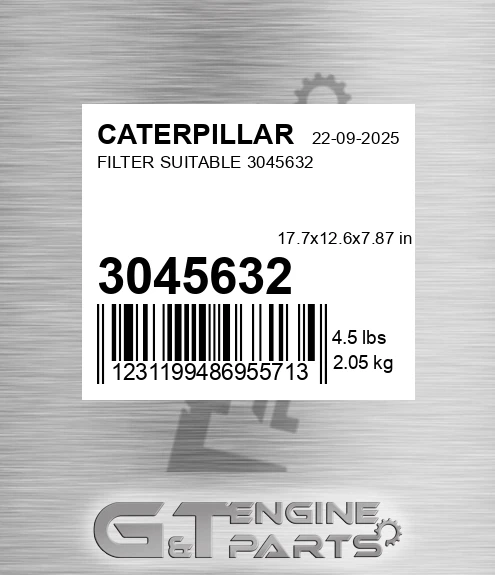 304-5632 Filter Suitable for CATERPILLAR