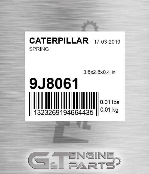 9J8061 Spring