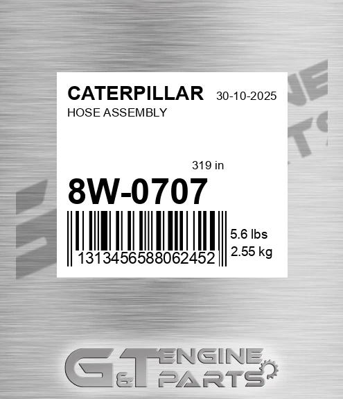 8W-0707 Hose Assembly for CATERPILLAR