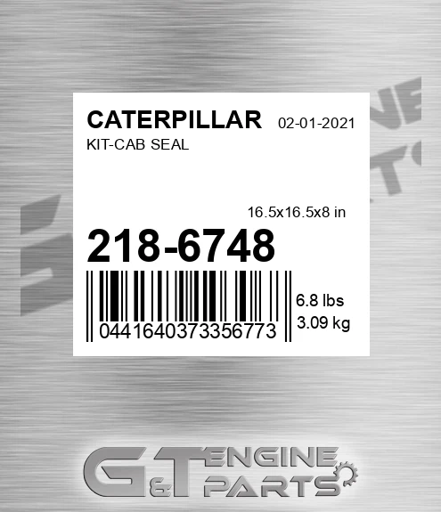 218-6748 Kit-cab Seal