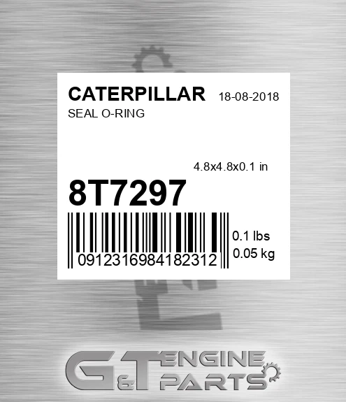 8T-7297 Seal O-ring for CATERPILLAR