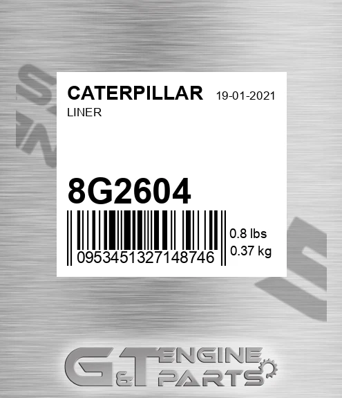 8G2604 Liner