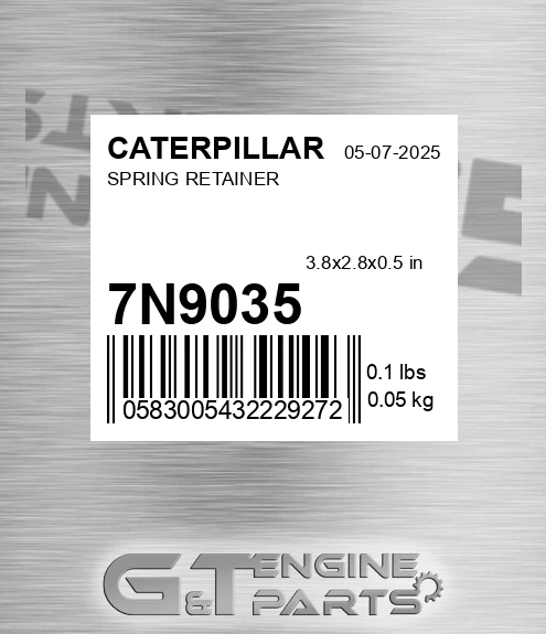 7N-9035 Spring Retainer