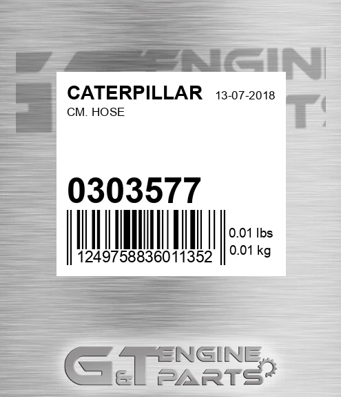 030-3577 Cm. Hose for CATERPILLAR