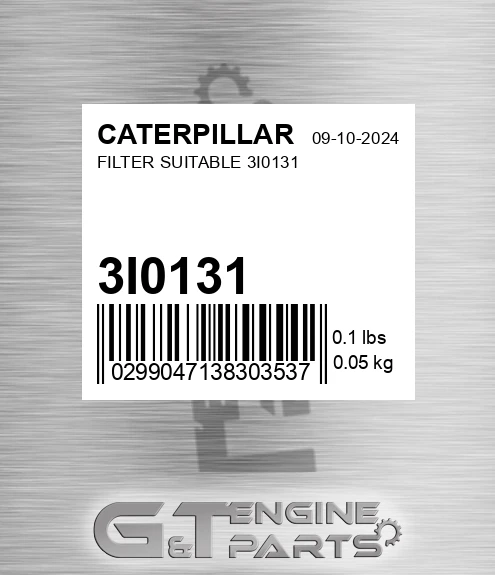 3I-0131 Filter Suitable