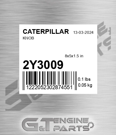 2Y3009 Knob